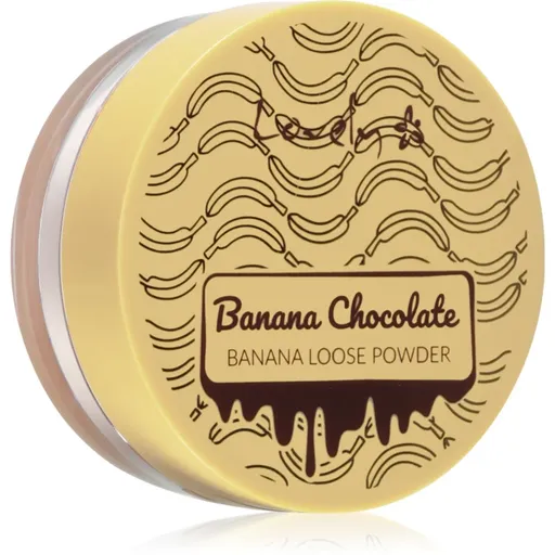Lovely Banana Chocolate Loose Powder sypký pudr pro sjednocení barevného tónu pleti 8 g