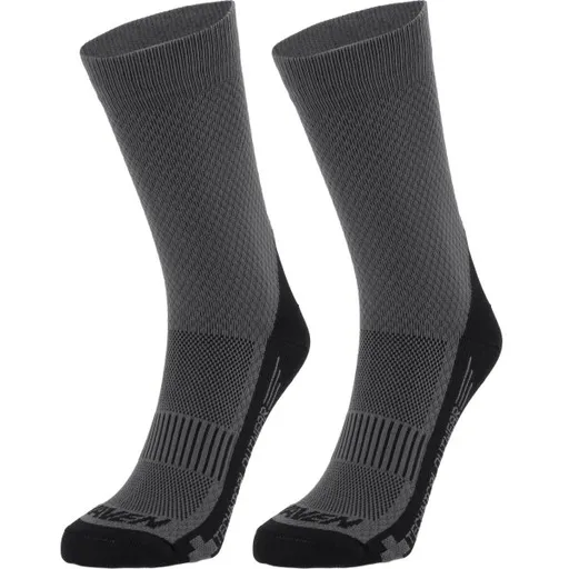 HAVEN STRUCTURE LONG Ponožky, šedá, velikost 40-41