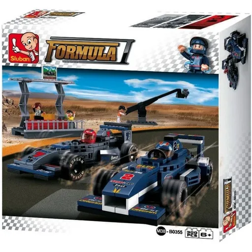 Sluban Stavebnice F1 Race