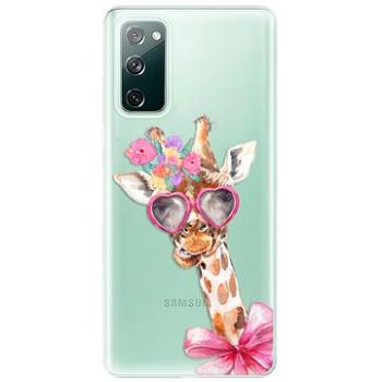 iSaprio Lady Giraffe pro Samsung Galaxy S20 FE (ladgir-TPU3-S20FE)