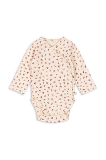 Kojenecké body Konges Sløjd BASIC LS NEWBORN BODY GOTS KS101414