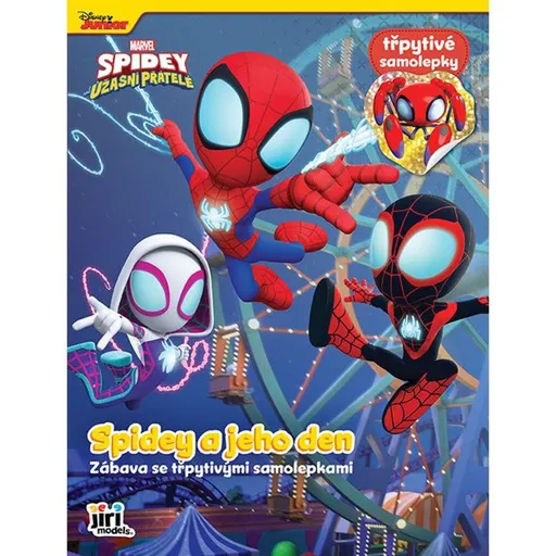 Jiří Models Zábava se třpytivými samolepkami Spidey