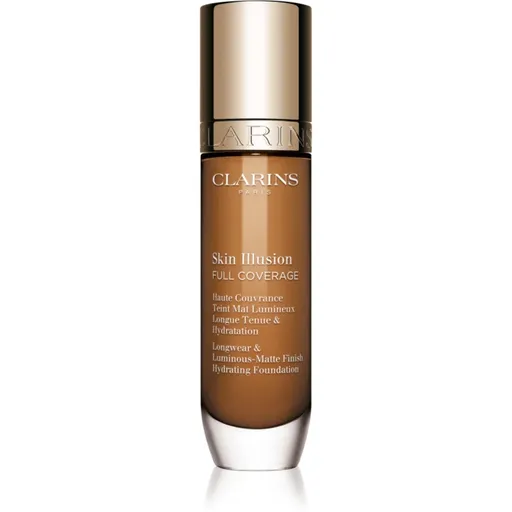 Clarins Skin Illusion Hydrating Foundation vysoce krycí make-up odstín 117.5W 30 ml