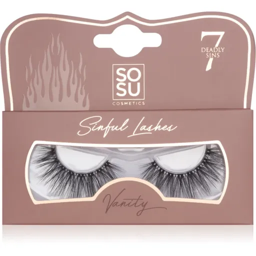 SOSU Cosmetics 7 Deadly Sins Lashes umělé řasy Vanity 1 ks