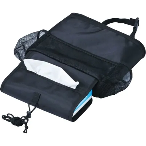 4Car ORGANIZER Organizér do auta, černá, velikost