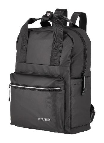 Travelite Basics Canvas Backpack Black