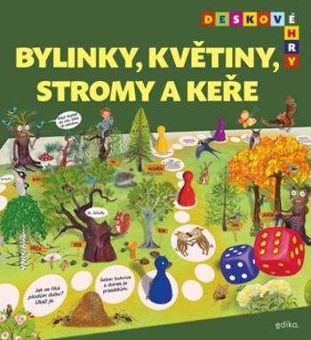 Deskové hry Bylinky, květiny, stromy a keře - Jana Burešová