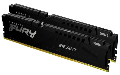 Kingston FURY Beast EXPO/DDR5/128GB/5600MHz/CL40/2x64GB/Black