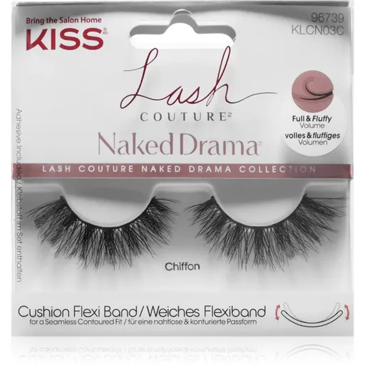 KISS Lash Couture Naked Drama umělé řasy Chiffon 96739 2 ks