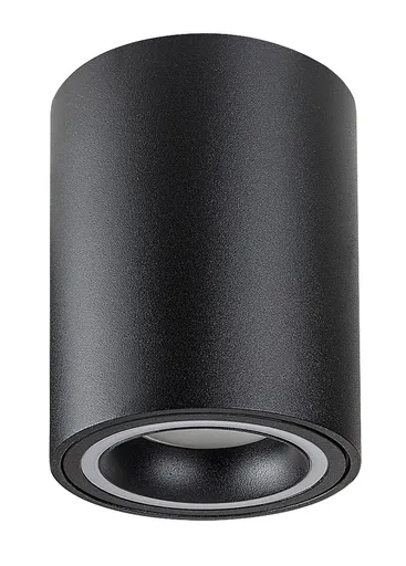 Rabalux Černé stropní svítidlo Kobald kulaté pro žárovku GU10 71160