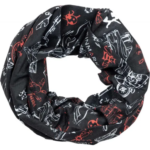 Finmark FS-103 Multifunkční šátek, černá, velikost UNI