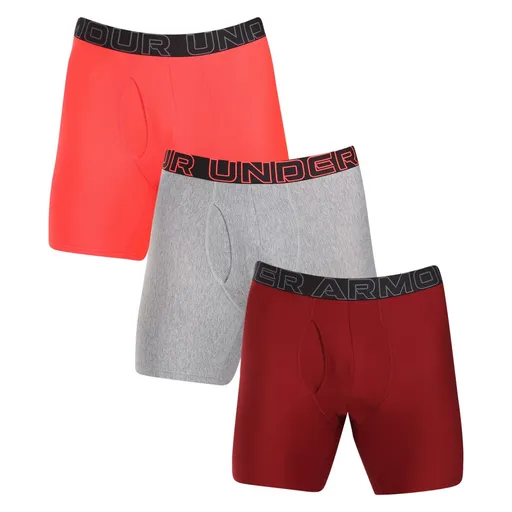 Under Armour 3PACK pánské boxerky vícebarevné (1383884 625) 4XL