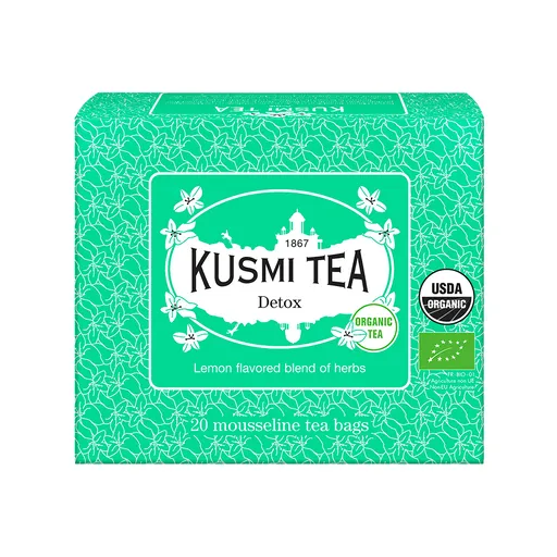 Kusmi Tea Organic Detox mušelínové sáčky 20x2 g