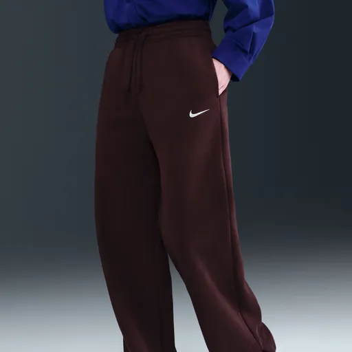 Nike Sportswear Phoenix Fleece Womens High-Waisted Wide-Leg Pants M