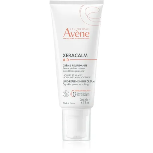 Avène XeraCalm A.D. Lipid-Replenishing Cream relipidační krém pro suchou až atopickou pokožku 200 ml