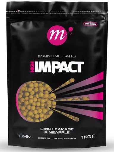 Mainline boilie hi impact high leakage pineapple 1 kg - 15 mm