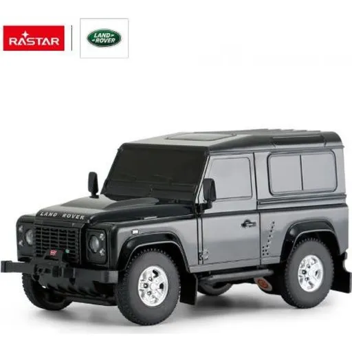 Rastar RC auto 1:24 Land Rover Defender černé