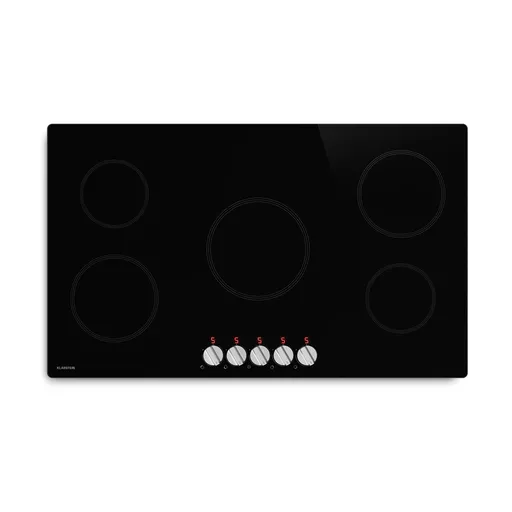 Klarstein Kochheld indukční varná deska | Elegantní a výkonná | 5 varných zón | 8700 W | 90 cm