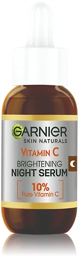 Garnier Rozjasňující noční sérum s vitamínem C Skin Naturals (Brightening Night Serum) 30 ml