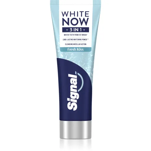 Signal White Now 3-in-1 Fresh Kiss zubní pasta 75 ml