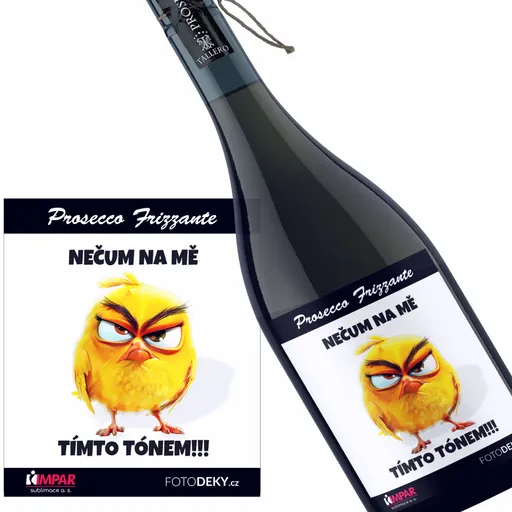 Víno Nečum na mě – kanár (Druh Vína: Prosecco)