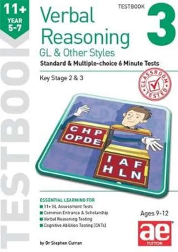11+ Verbal Reasoning Year 5-7 GL & Other Styles Testbook 3 - Stephen C. Curran, Nicholas Geoffrey Stevens