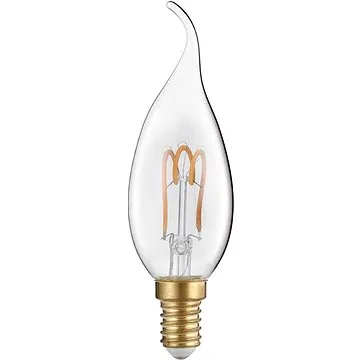 Retro Spiral Filament Candle Clear Flame žárovka 3W/230V/E14/2700K/220Lm (DECO3SWWTIP)