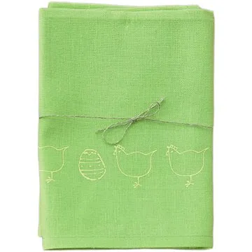 H&D Utěrka, tisk velikonoce, 50x70 cm, zelená (B30313_VZE)