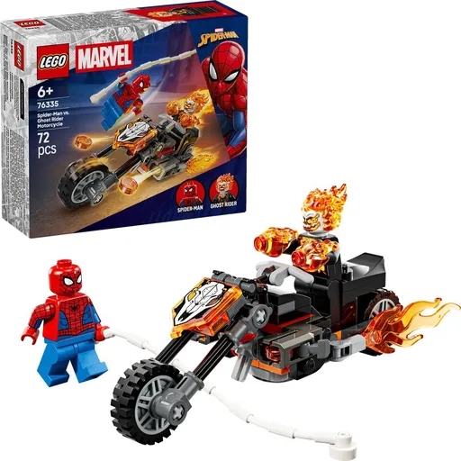 LEGO® 76335 Spider-Man vs. Ghost Rider na motorce