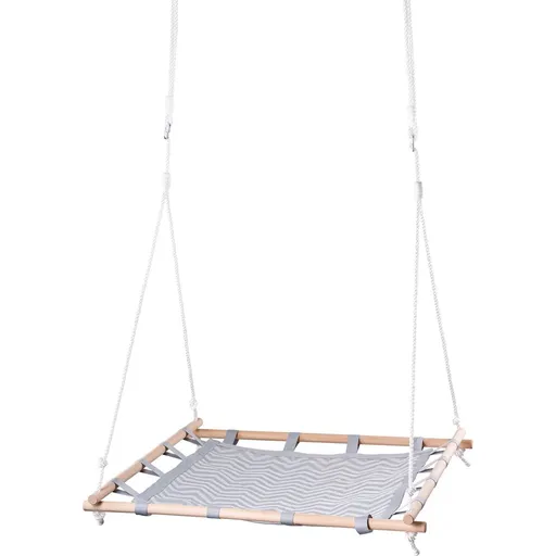 Woody Houpací čtverec s textilií 100 cm