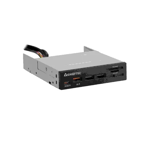 CHIEFTEC čtečka karet CRD-908H, 3, 5", USB 3.2 Hub