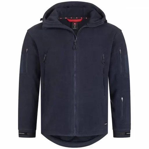 HÖHENHORN BIFERTEN Pánská flísová bunda, tmavě modrá, velikost XXXL