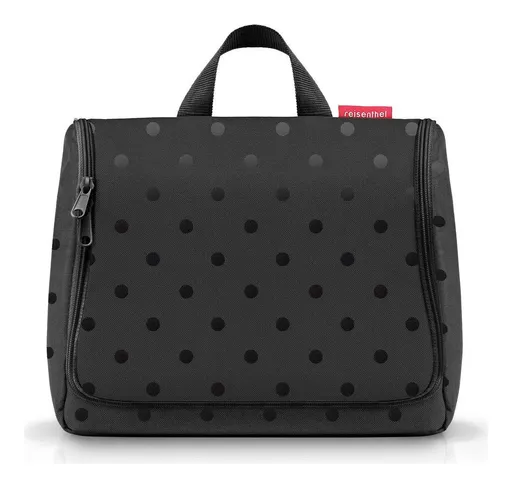 Toaletní taška Reisenthel Toiletbag XL Glossy dots black