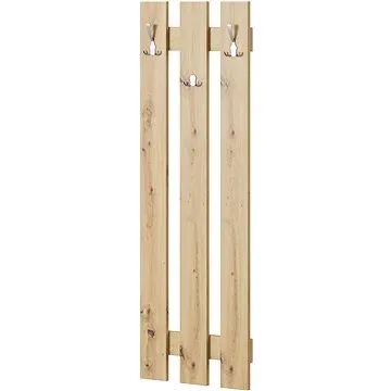 Věšáková stěna Drawa v dekoru dub artisan, 40 x 120 cm (5907758726853)