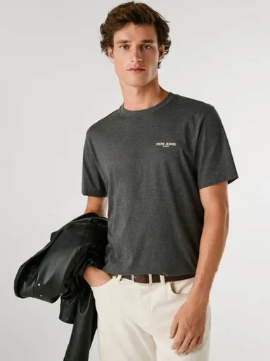 Pepe Jeans pánské šedé tričko PM5010088963 XL