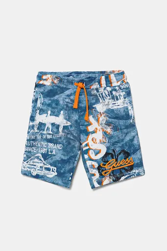 Dětské bavlněné šortky Guess