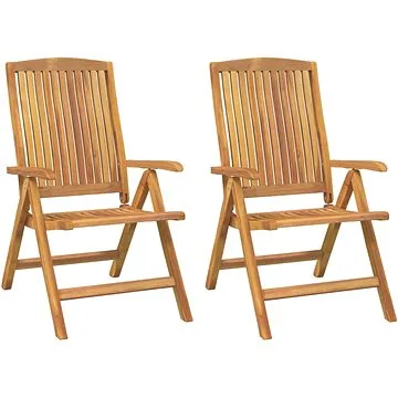 SHUMEE Křeslo zahradní, teak 362666 - 2ks v balení (362666)