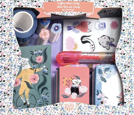 Mini dopisní sada Cécile