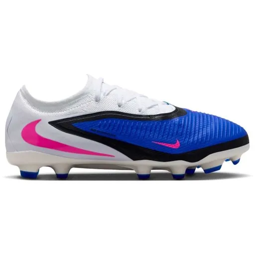 Nike JR PHANTOM 6 LOW PRO FG/MG Dětské kopačky, modrá, velikost 38.5
