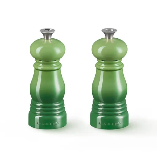 Sada mlýnků na sůl a pepř 11 cm, sada 2 ks, BAMBOO, plast, Le Creuset