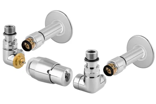 HOPA CLASSIC-SET, rohový ventil (Z2) Barva Chrom, Varianta Levá RDCLASSICSETLC