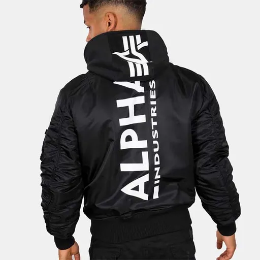 Zimná Bunda Alpha Industries MA-1 ZH Back Print - M