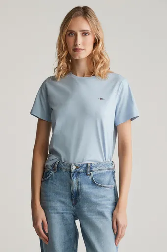 TRIČKO GANT REG SHIELD SS T-SHIRT FRESH BLUE