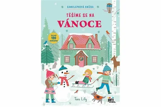 Samolepková knížka - Těšíme se na Vánoce