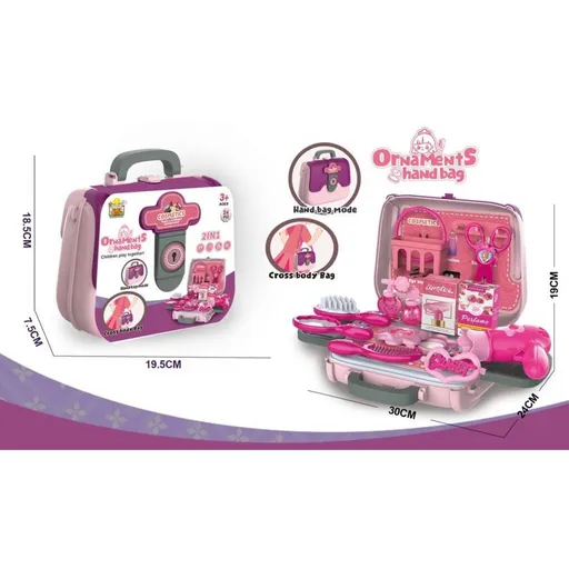 Módní kadeřnický kufřík