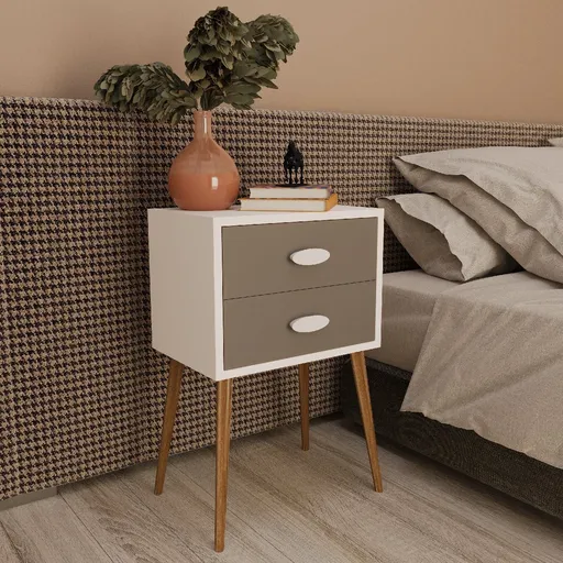 VCM Odkládací stolek „Singol XXL“, antracit