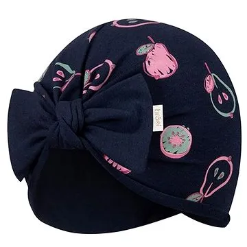 Broel dívčí čepice Baxi hrušky modrá (JNBmix387nad)