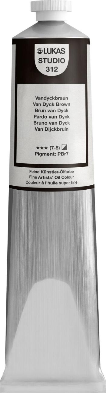 Lukas Studio Aluminium Tube Olejová barva Van Dyck Brown 200 ml 1 ks