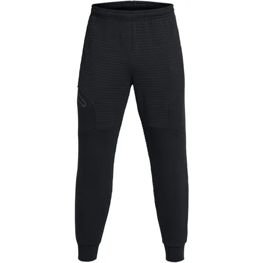 Under Armour UNSTOPPABLE FLC GRID JRG Pánské tepláky, černá, velikost