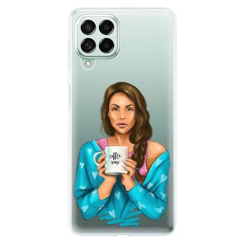 Odolné silikonové pouzdro iSaprio - Coffe Now - Brunette - Samsung Galaxy M53 5G